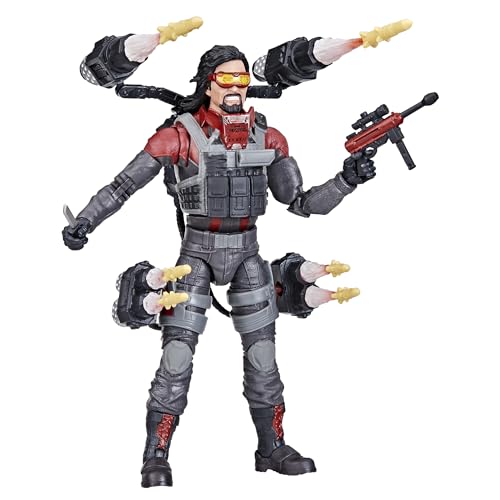 G.I. Joe Metal-Head stands at 6-inch scale for shelf-friendly display.