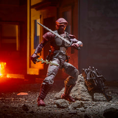 G.I. Joe Night-Creeper quiver supports multiple arrow-ready poses