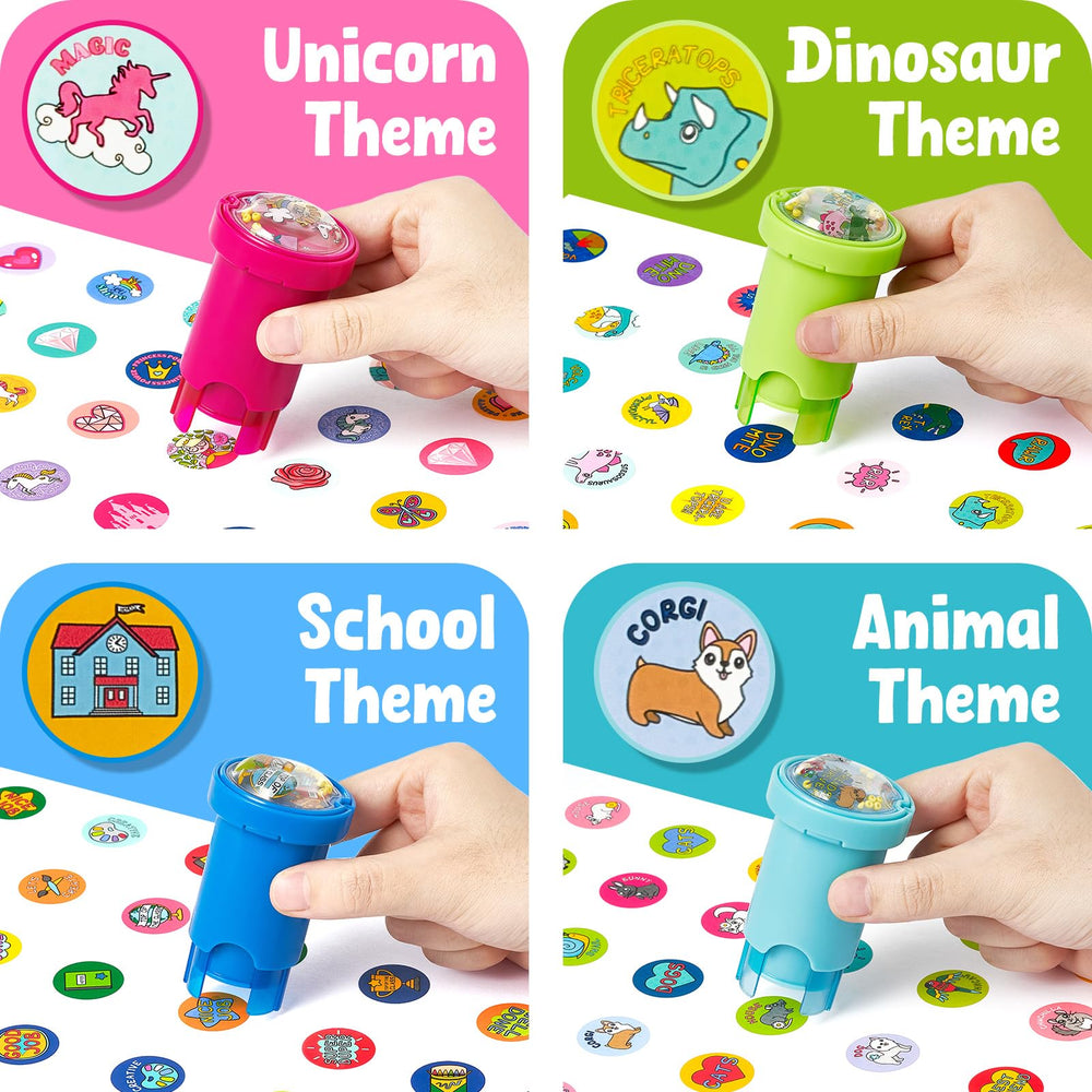 Giant bean Sticker Stamper unicorn patterns for arts and crafts