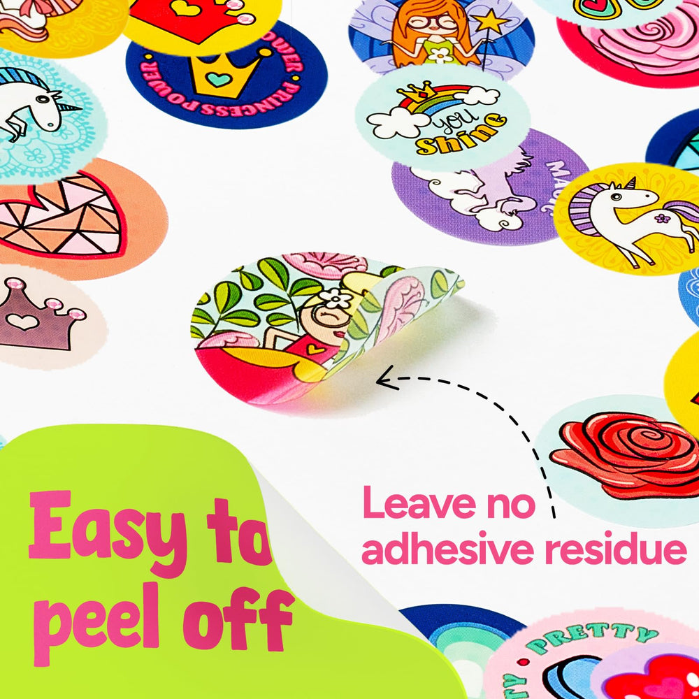 Giant bean Sticker Stamper easy press action for kids play