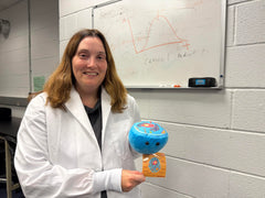 GIANT MICROBES Animal Cell Plush includes plasma membrane concept in soft form