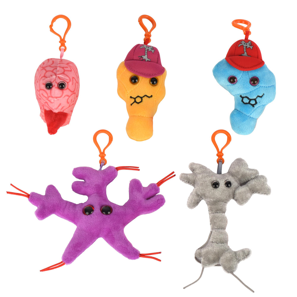 GIANT MICROBES dopamine plush highlights reward pathways for engaging study aids.
