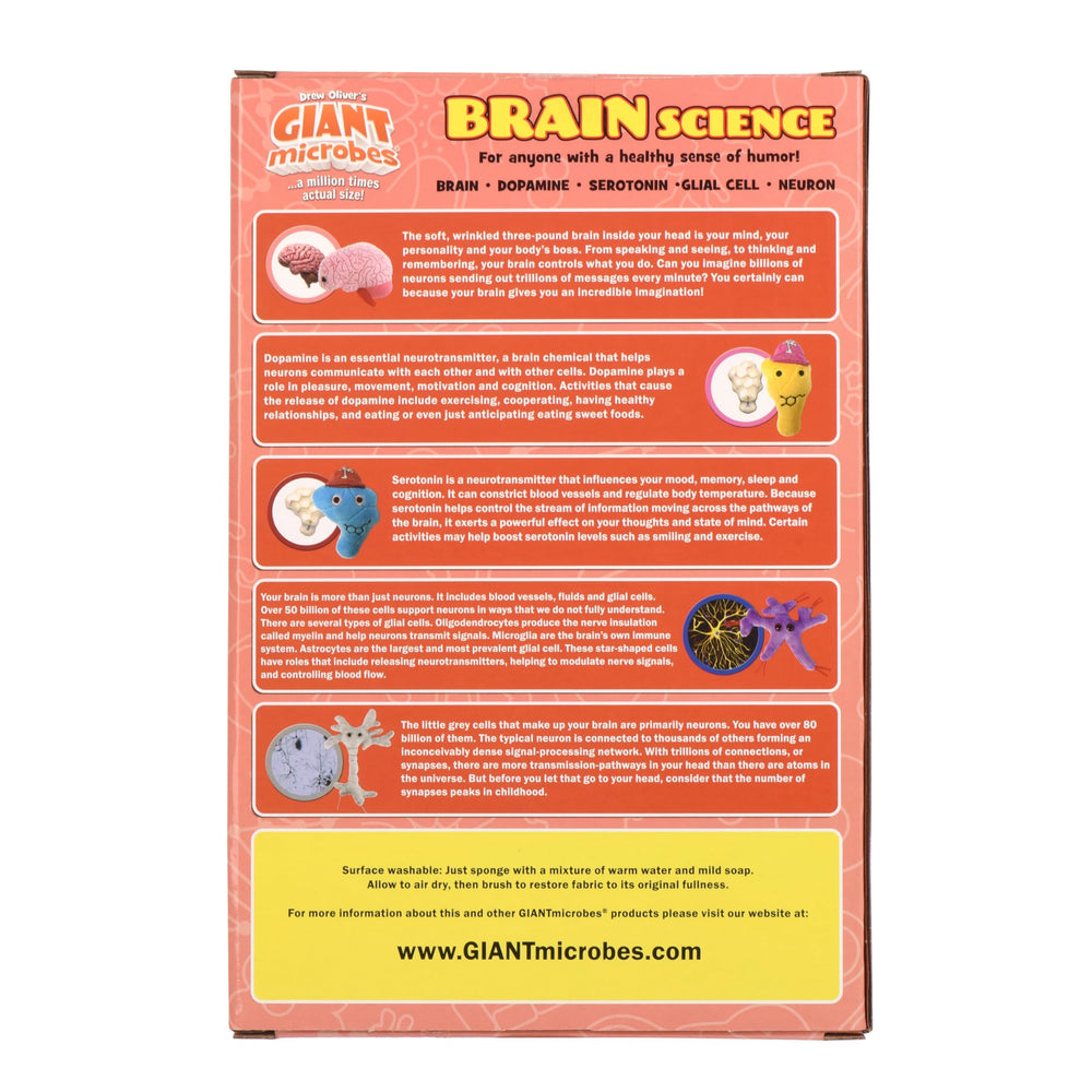 GIANT MICROBES neuron keychain offers portable learning on the go.