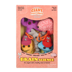 GIANT MICROBES serotonin keychain brightens backpacks with mood science.