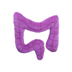 Gastroenterology professionals can use GIANT MICROBES colon plush as a teaching aid.