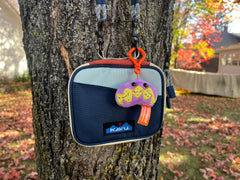 GIANTMICROBES Mitochondria plush keychain illustrates energy biology.