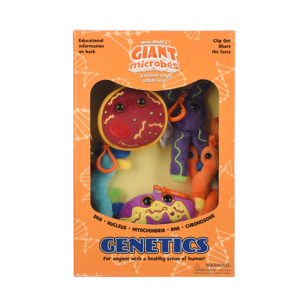 GIANTMICROBES Safety-tested materials emphasize durable, kid-friendly science gifts.