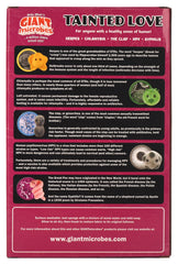 GIANTMICROBES tainted love gift box display, ideal for gifting.