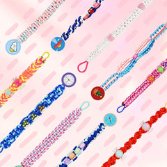 GIAT color beads and threads provide vivid materials for creative projects.