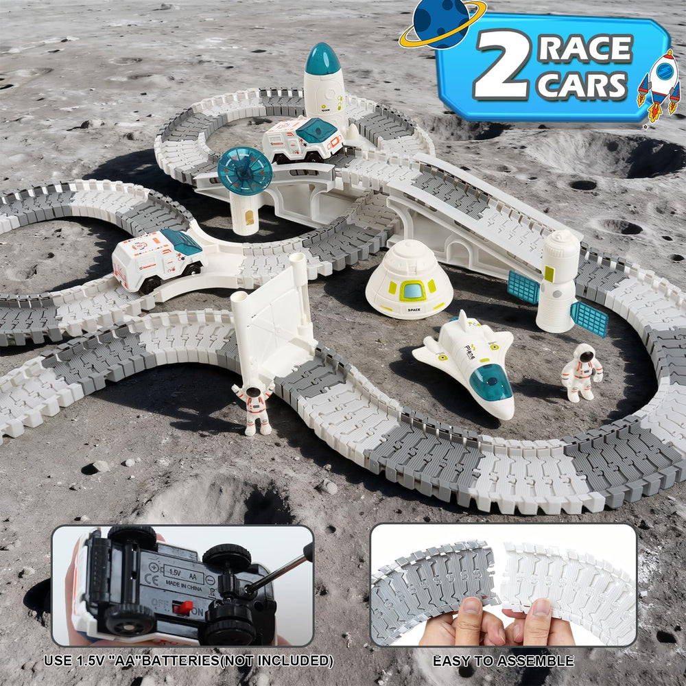 GIAT Race Car Tracks Set race cars included for immediate hands-on speed experiences