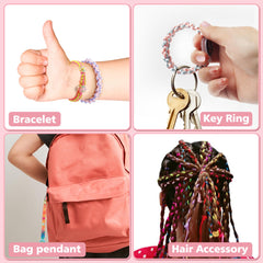 GIAT travel-friendly kit fits into bags for on-the-go bracelet making.