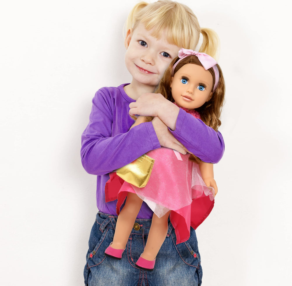 Gift Boutique easy clothing changes promote fine motor skills through play.