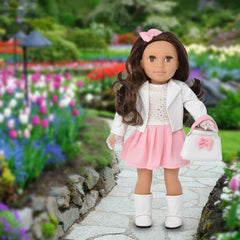 Gift Boutique Elizabeth soft poseable body supports natural play and gentle hugging.