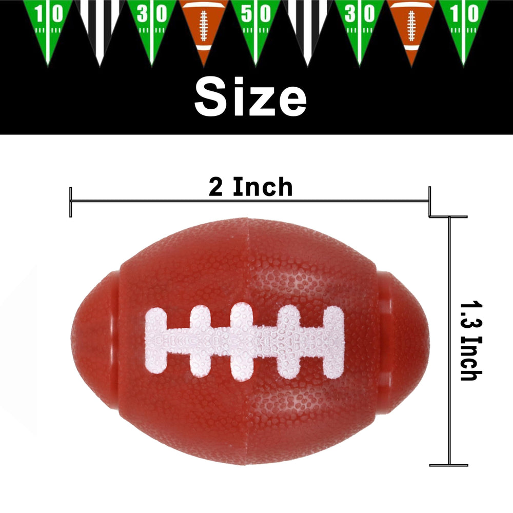 GiftExpress football fidget spinner on desk, brown spinner close-up for portable stress relief.