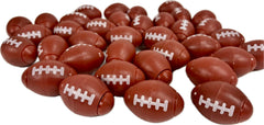 GiftExpress brown football fidget spinner, durable ABS build for long-lasting fun.