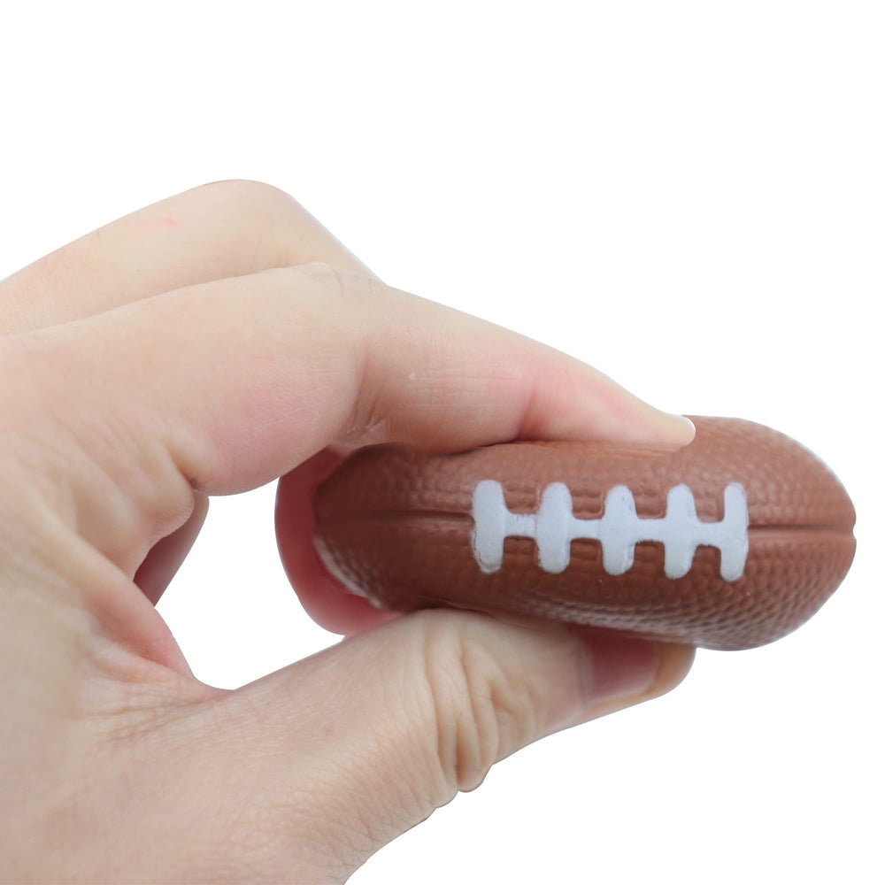 GiftExpress football party decoration setup adds festive event flair.
