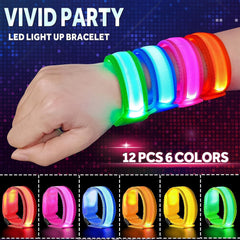 GIFTINBOX glow bracelet green helps group coordination at festivals