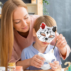 Giftota multi-party masquerade kit ideal for cosplay, Christmas, and parties.