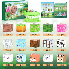 GiftPeak magnetic cubes stack steadily, boosting confidence and problem-solving.