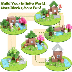 GiftPeak STEM building toy fosters imagination, teamwork, and experimentation.