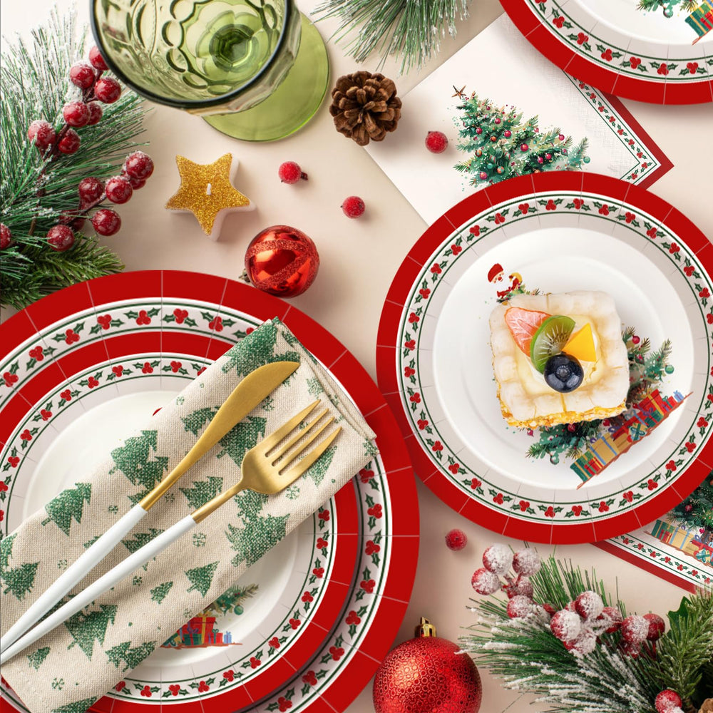GiftPioneers thick cardboard plates resist spills during meals