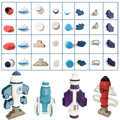 Gifts2U durable ABS magnetic blocks ensure safe, long-lasting stacking fun.