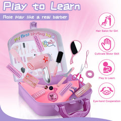Gifts2U Girls Beauty Salon Set apron enables authentic dress up