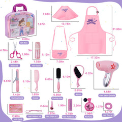 Gifts2U Round hair brush helps style and smooth pretend looks