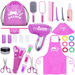Gifts2U hair salon dryer in action for imaginative styling.