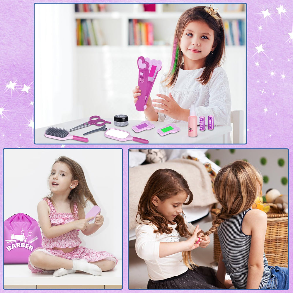Gifts2U hair ties and clips help tidy and finish styles.