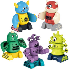 Gifts2U magnets and robots set with storage box for easy cleanup and organized play.