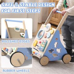 GiggleGems ocean walker activity panel with mirror and gears