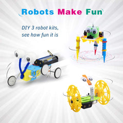 Giggleway Reptile Robot Kit parts for hands-on engineering play.