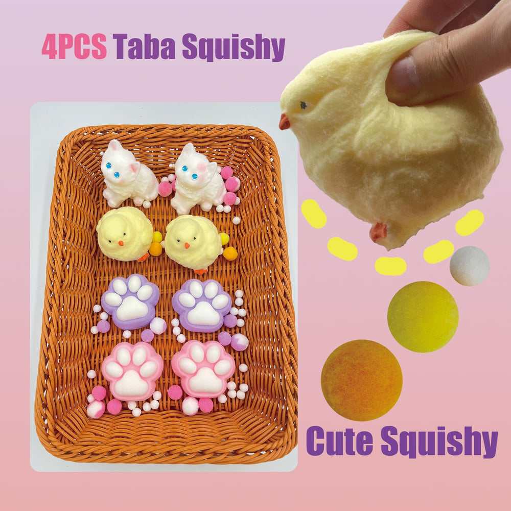 Gigididi Big Taba Cat Paw Squishy for tactile exploration and calming squeezes.