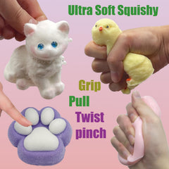 Gigididi Big Taba Cat Paw Squishy 2 for soothing squish sessions.