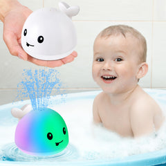 Gigilli Christmas gift bath toy delighting babies and toddlers.