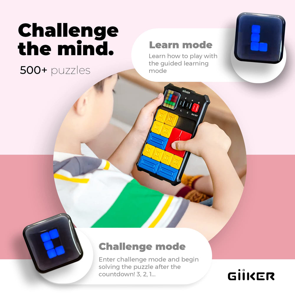 GiiKER Super Slide helps develop planning and reasoning through challenging layouts