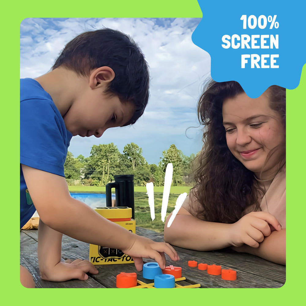 GiiKER Tic Tac Toe Bolt durable non-toxic ABS plastic for lasting play
