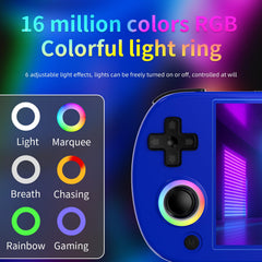 GiipGoop RG40XX H compact pocket-friendly design fits easily for gaming anywhere.