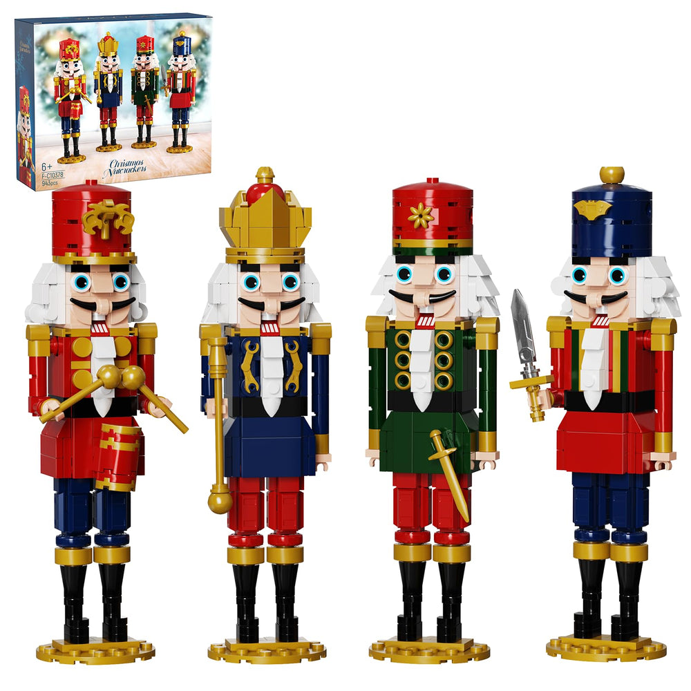 GIKCFSTBLA Christmas Nutcracker King ornament with vibrant colors for festive display