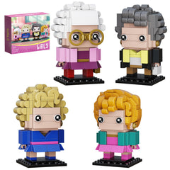 GIKCFSTBLA The Golden Lady blocks set for imaginative play and display