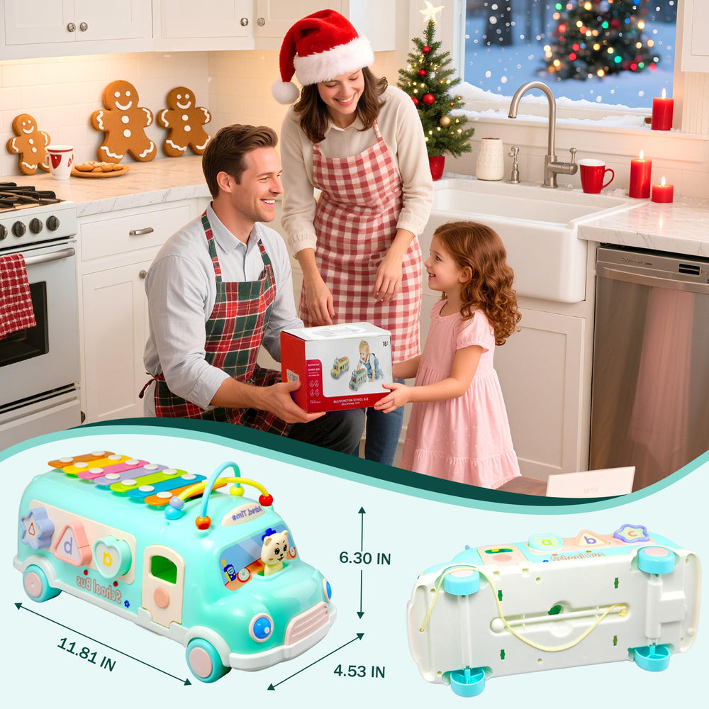 Gikimooy Xylophone toy provides fine motor practice with durable, easy-to-grip keys.