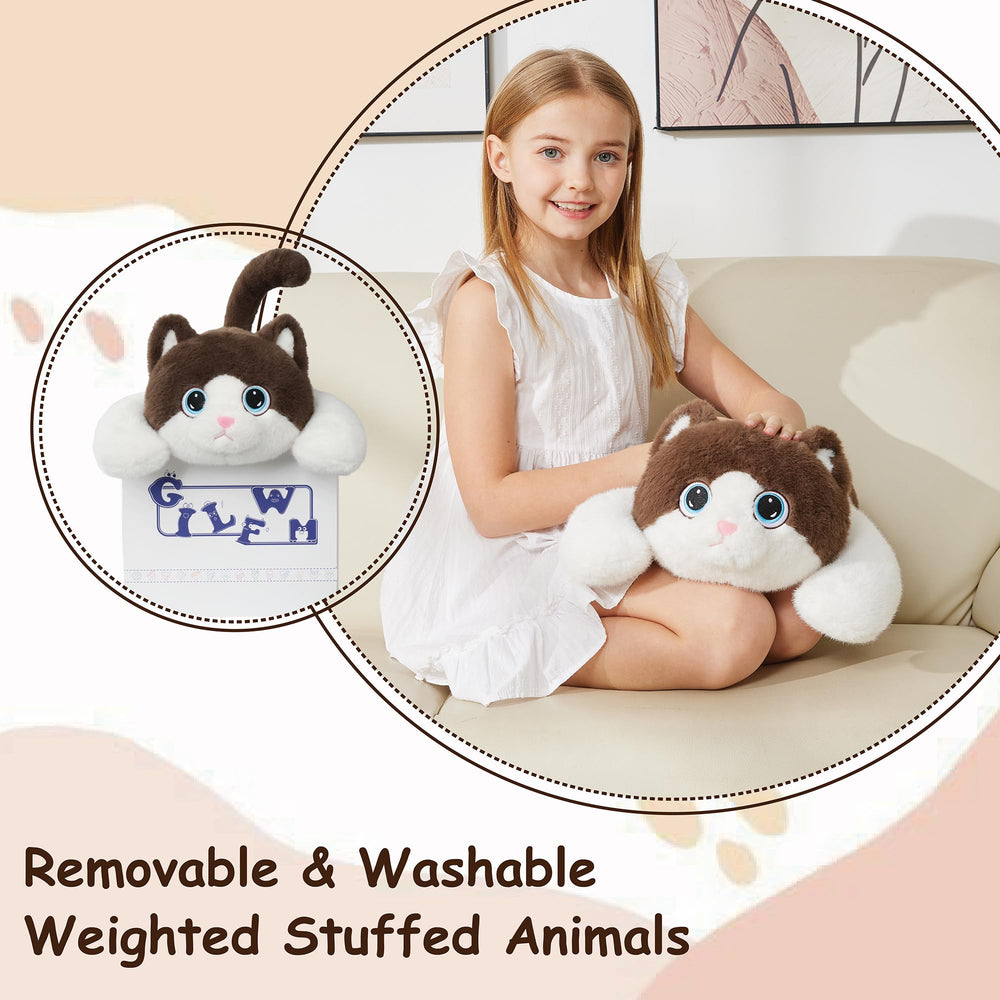 GILFWM weighted-cat-elegant-box-gift-ready packaging enhances gifting.