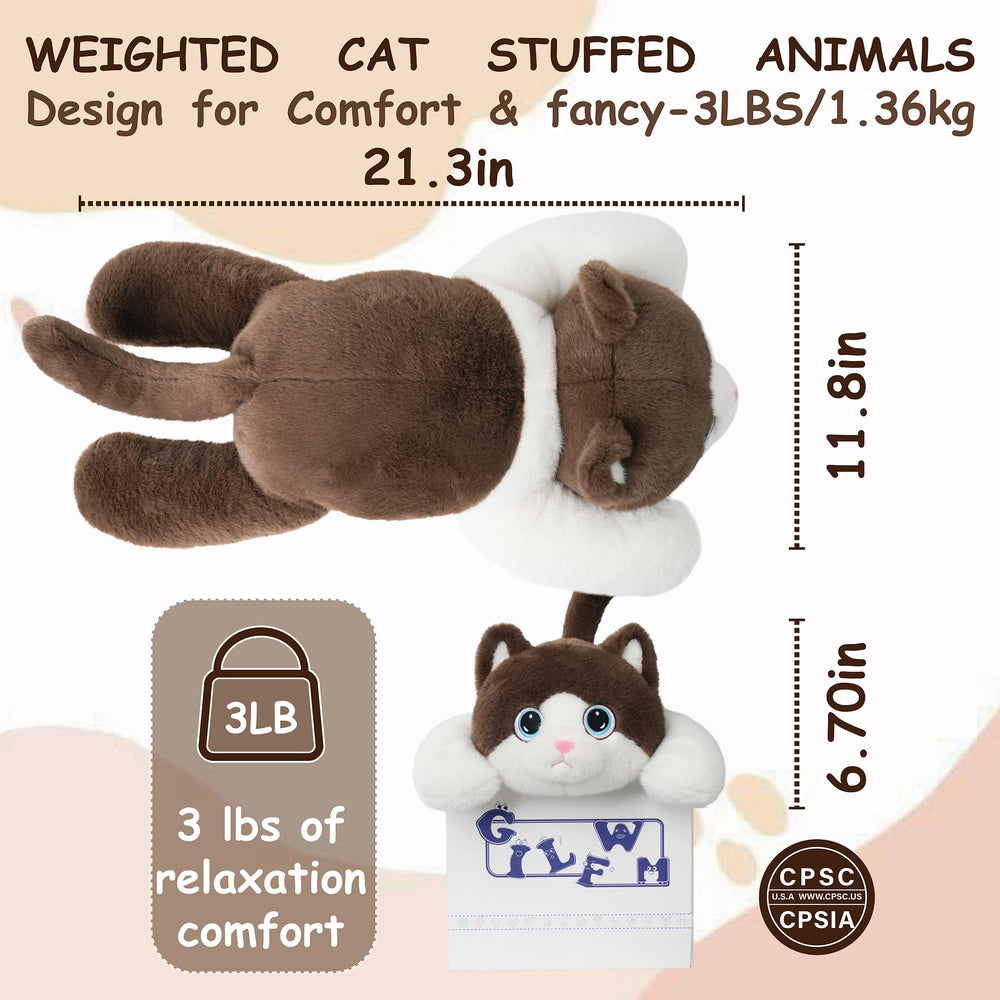 GILFWM weighted-cat-removable-inner-belly enables easy cleaning.