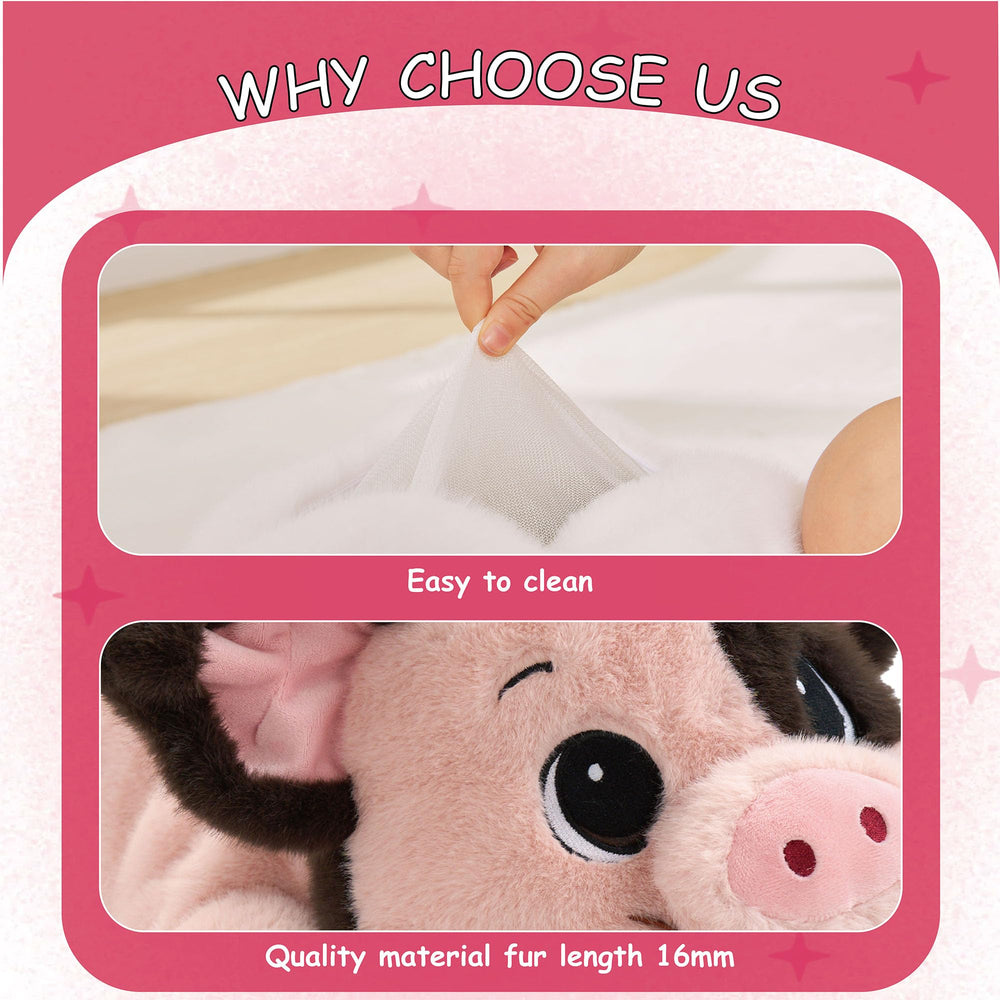 GILFWM removable weights and washable cover simplify cleaning.
