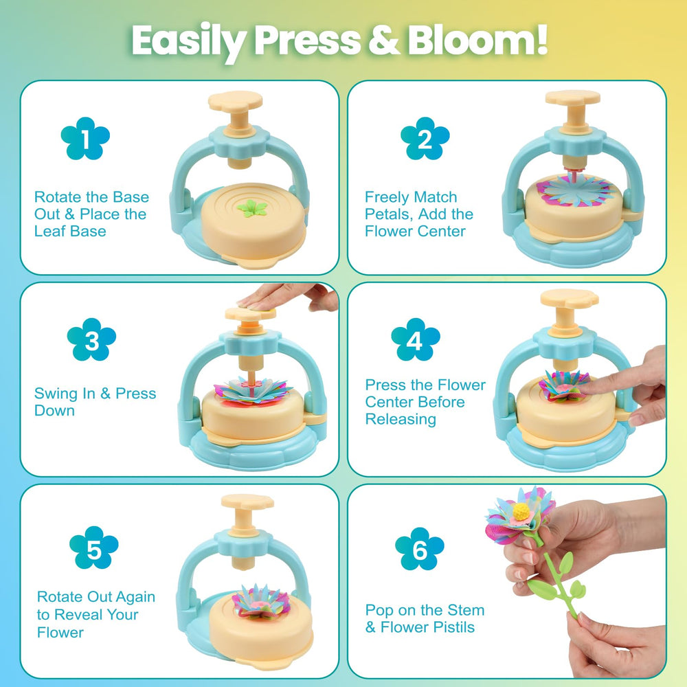 GILI Flower Craft Kit encourages family bonding during crafts.
