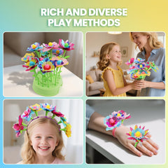 GILI Flower Craft Kit includes a storage bucket for display.