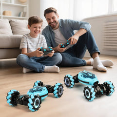 GILI gesture sensing RC stunt car showing durable, kid-friendly build