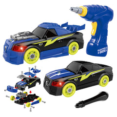 GILOBABY 26-piece take apart racing car kit for hands-on assembly and imaginative play