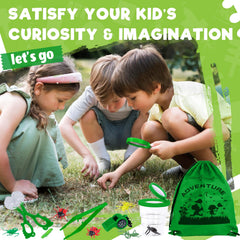 GINMIC Kids Explorer Kit compass for easy navigation on hikes.
